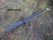 Extrema Ratio Operativo Tactical Knife, Bohler N690 Cobalt Steel, Black Forprene Handle - 3909OP