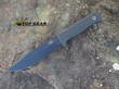 Fallkniven A1 Army Survival Knife with Black Blade, Leather Sheath - A1BL