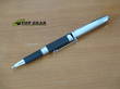 Fisher Space Pen Bullet G Pen with Clip & Stylus, Chrome -Matte Black - BGBC-CLS-S