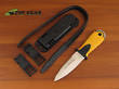 Fox Tekno Sub Stainless Steel Dive Knife, Yellow Handle - 30231