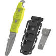 Gear Aid Akua Paddle - Dive - River Knife, High Visibility Green - 62065
