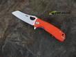 Honey Badger Wharncliffe Pocket Knife, Small, Orange - HB1070