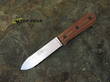 Ka-Bar BK62 Kephart Fixed Blade Knife, 1095 High Carbon Steel, Stone Washed, Leather Sheath - BK62