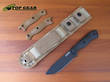 Ka-Bar Becker BK16 Short Drop-Point Survival Knife, 1095 High Carbon Steel - BK16