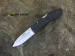 Ka-Bar Dozier Folding Hunter Knife, AUS-8A Stainless Steel, Satin Finish, Black Handle - 02-4062