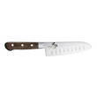 Kai Shun Seki Magoroku Benifuji Santoku Granton Knife, 16.5 cm, AUS8-A Stainless Steel Blade, Pakka Wood - AB-5438