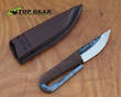 Kellam Fixed Blade Pocket Knife, High Carbon Steel - HM10