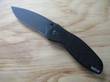 Kershaw Blur Assisted-Opening Knife Black; Plain Edge - 1670BLK