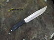 Kizlyar Supreme Bastardo Bowie Knife, Sleipner Stainless Steel, Black G-10 Handle - KK0127
