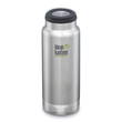 Klean Kanteen TKWide Vacuum-Insulated Stainless Steel Bottle, 32 oz. - 946 ml, Brushed Stainless Steel - K132TKWSSL-BS