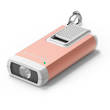 LED Lenser K6R Safety Rechargeable LED Keyring Light with Personal Alarm, 400 Lumens, Rose Gold - 502581