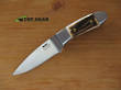 Linder Compact Hunter Knife, Staghorn Handle - 443308