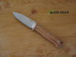 Lion Steel B35 ST Fixed Blade Knife, Sleipner Tool Steel, Santos Wood Handle - B35 ST