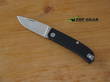 Manly Wasp Pocket Knife, S90V Stainless Steel, Black G10 Handle - 01ML037