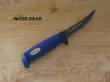 Marttiini Martef Fishermans Knife, Blue Softgrip Handle - 175014T