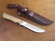 Marttiini Visatake Hunting Knife with Curly Birch Handle - 350015