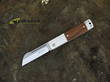 Maserin 165 In-Estro Slipjoint Pocket Knife, D2 Tool Steel, Gray Aluminium with Bocote Wood inlay - 165BO