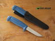 Mora Basic 546 Fixed Blade Knife MG, Stainless Steel, Blue - 01504