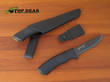 Mora Bushcraft Survival and Bushcraft Knife with Black Carbon Steel Blade - 10791