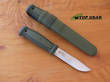 Mora Kansbol Fixed Blade Knife, Green - 12634