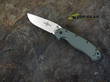 Ontario RAT I Folding Knife, D2 Tool Steel, Satin Finish, Olive Drab Nylon Handle - 8867OD