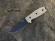 Ontario RAT-3 Knife with Nylon Sheath, 1095 High Carbon Steel, Razor Edge - 08665