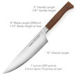 Opinel Les Forges 1890 Chef's Knife - OP022869