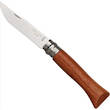 Opinel No. 6 Pocket Knife with Bubinga Wood Handle - Stainless Steel