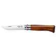 Opinel No. 8 Pocket Knife with Padouk Wood Handle, Stainless Steel - OP260863