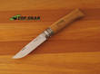 Opinel No. 8 Pocket Knife, Oak Wood Handle - 00647