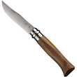 Opinel No. 8 Pocket Knife with Walnut Wood Handle - OP00648