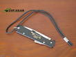 Otter Knives Leather Strap for Mercator Knife, Stainless Bead - LBED