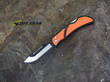 Outdoor Edge Razor-Lite EDC Replaceable Blade Pocket Knife, Orange Handle, Lockback - RLB-30-30