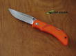 Outdoor Edge Trailblaze Pocket Knife, Orange Handle, Lockback - TB-33