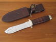 Puma IP White Hunter Knife with Leather Handle - 806374