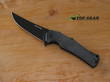 Real Steel Archangel Pocket Knife, D2 Tool Steel, Micarta Handle, Black - 7252