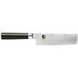 Shun Classic Nakiri Knife 16.5 cm with Pakka Wood Handle - DM-0728