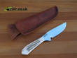 Silver Stag D2 Elk Skinner Knife with Stag Handle - ES4000