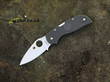 Spyderco Chaparral Lockback Knife, CTS-XHP Stainless Steel, Grey Textured FRN Handle - C152PGY