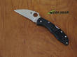 Spyderco Delica 4 Wharncliffe Folding Knife, Black FRN, VG-10 Stainless Steel - C11FPWCBK