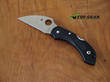 Spyderco Dragonfly 2 Wharncliffe Pocket Knife, Black FRN Handle, Straight Edge - C28FPWCBK2