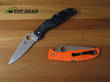 Spyderco Endura Pocket Knife, Flat Ground - C10FPBK or C10FPOR