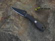 Spyderco Grasshopper Miniature Pocket Knife, Black Oxide Coating - C138BKP