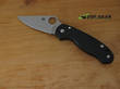 Spyderco Paramilitary 3 Lightweight Folding Knife, CTS-BD1N Stainless Steel, Black FRN Handle - C223PBK