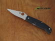 Spyderco Pattadese Ethnic Series Linerlock Knife, Bohler M390 Stainless Steel, Contoured Black G10 Handle - C257GP