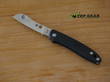 Spyderco Roadie Pocket Knife, Bohler N690 Cobalt Steel, Black FRZN Handle - C189PBK