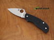 Spyderco Urban Lightweight Slipjoint Pocket Knife, Bohler N690 Cobalt Steel, Black FRN Handle - C127PBK
