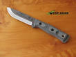 Tops B.O.B. Brothers of Bushcraft Survival Knife, 1095 High Carbon Steel, Linen Micarta Handle - TPBROSTBF02