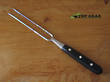 Victorinox 18 cm Professional Carving Fork, Black POM Handle Triple Riveted, 7.7133.18