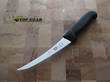 Victorinox 6 Inch Narrow Curved Boning Knife, Flexible, 15 cm, Black Fibrox Handle - 5.6663.15